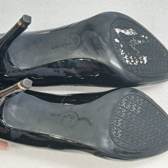Michael Kors Ashby Flex Black Patent Leather Pumps w/ Box Women's 6 EUC - Picture 14 of 16